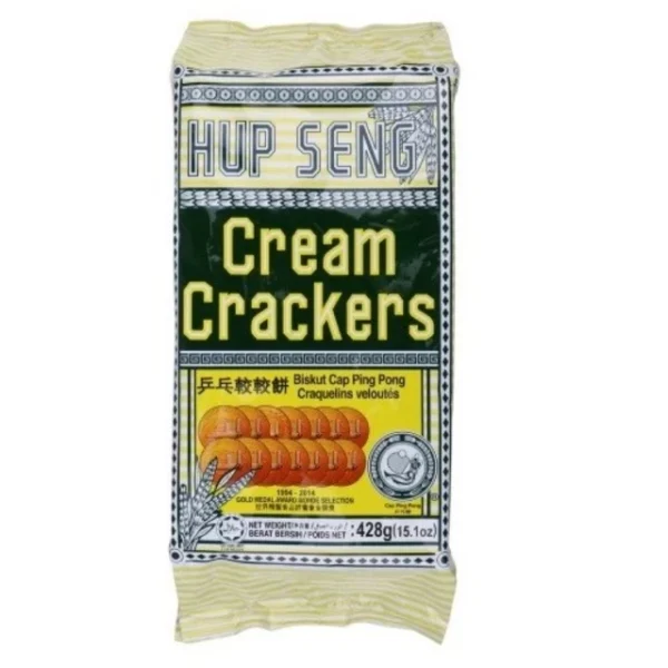 Hup Seng Cream Crackers Biscuits 428g