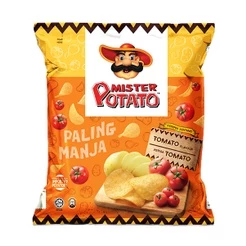 Mister Potato Snack Assorted Flavours - Original / Hot&Spicy / Barbecue / Tomato (90g)