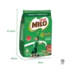 Nestle Milo Activ-Go 1.8kg Rich Chocolate Malt Beverage With Vitamins