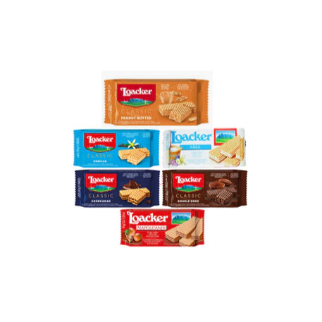 Loacker Wafer Assorted Flavors 45g