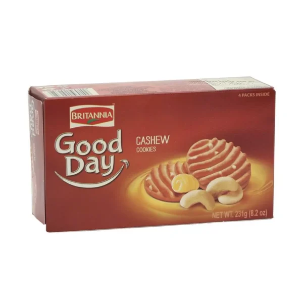 Britannia Good Day Cashew Nut Cookies - 231g
