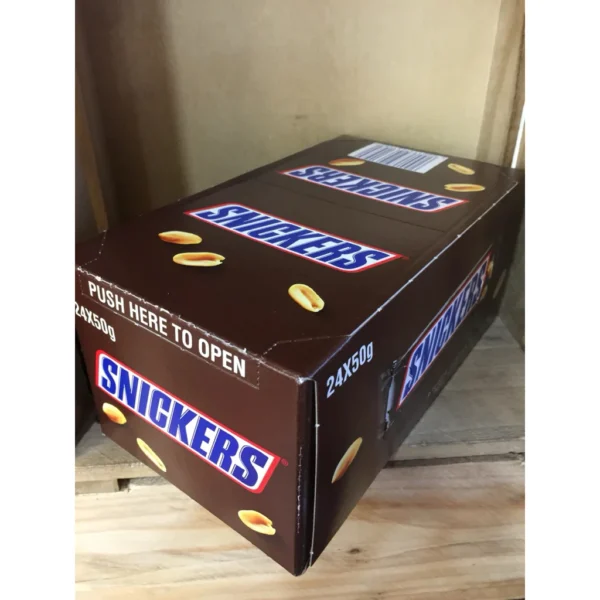 Snickers Peanut Chocolate Energy Bar 24 x 50g