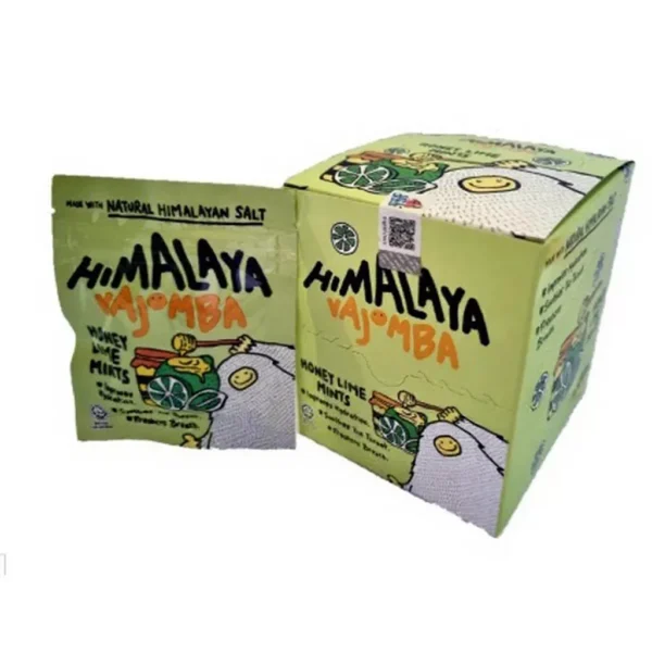 Himalaya Salt Sports Candy Vajomba 15g x 12 (1 box) - Honey Lime